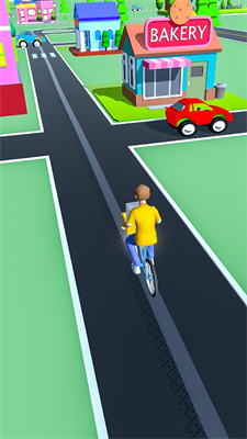 纸张运送自行车冲刺3D最新版