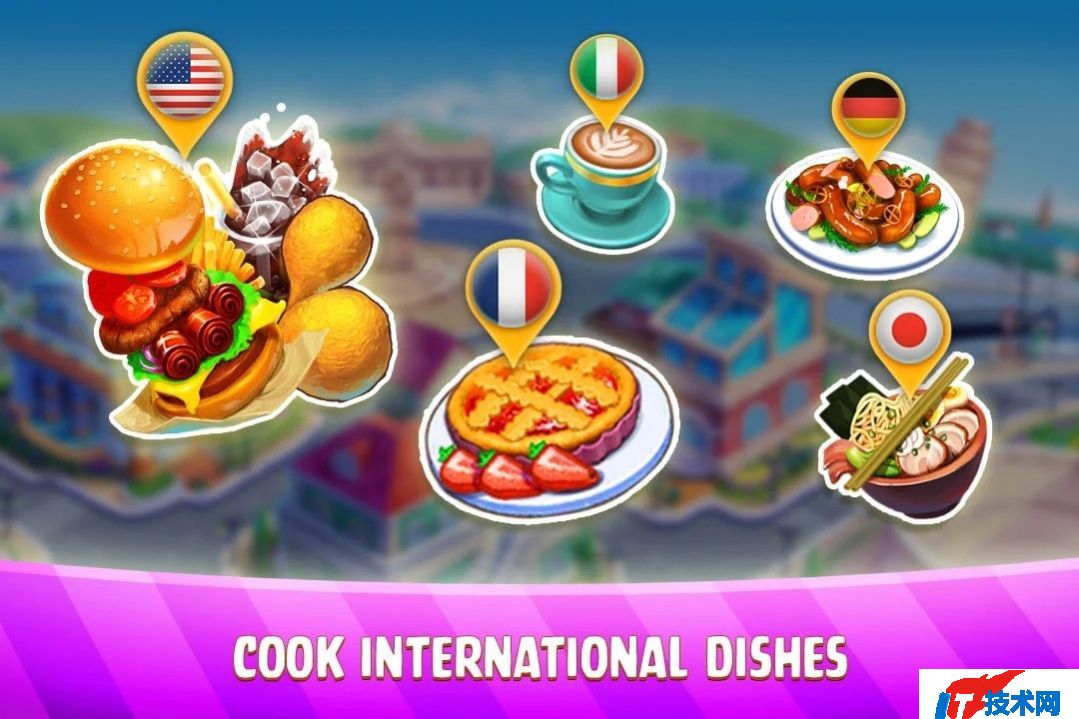 甜蜜烹饪热潮厨房游戏下载
