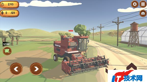 农场收割机器游戏